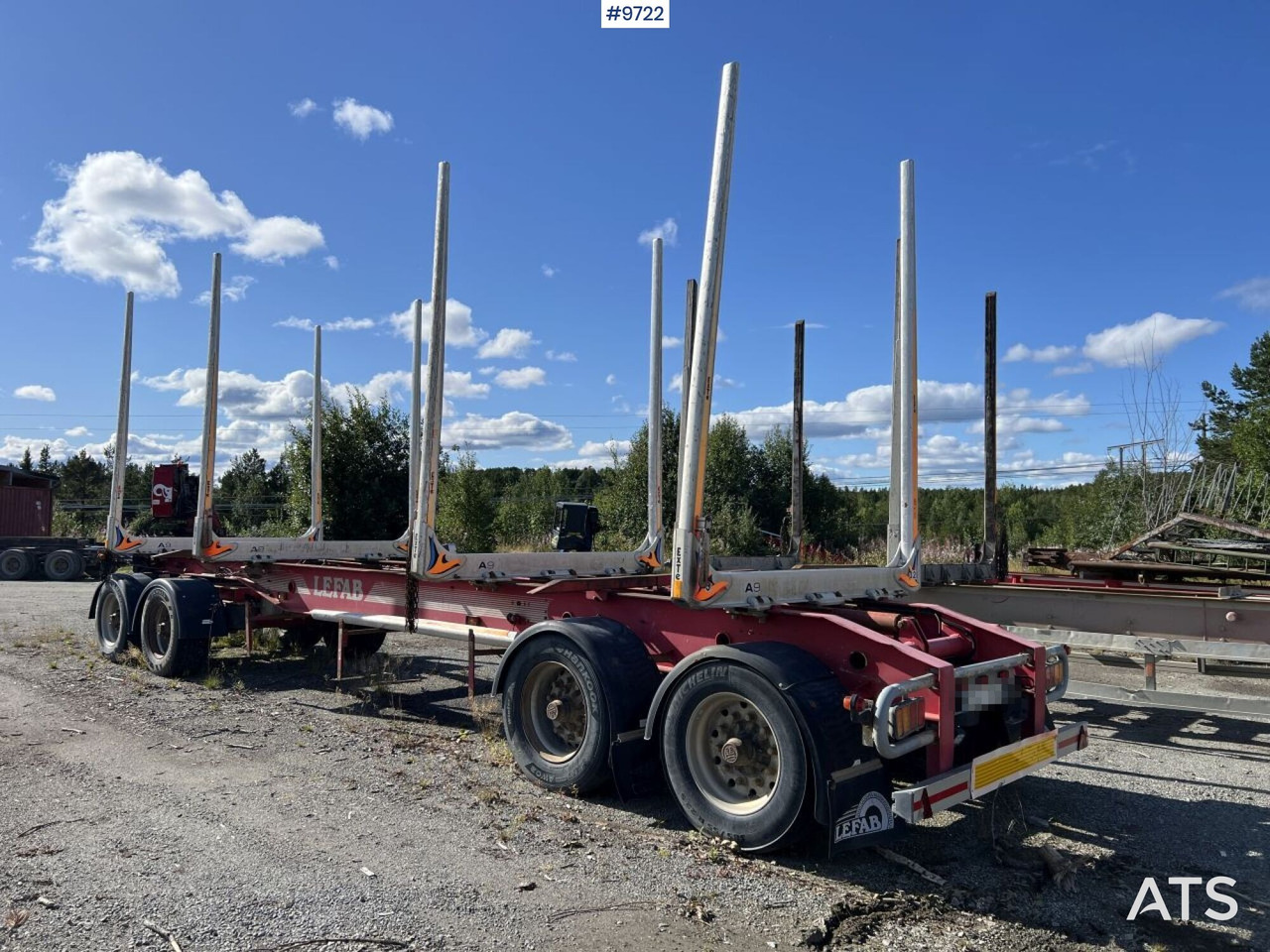 LEFAB V4 100 Timber trailer - Приколка за дрва: слика 3 LEFAB V4 100 Timber trailer - Приколка за дрва: слика 3