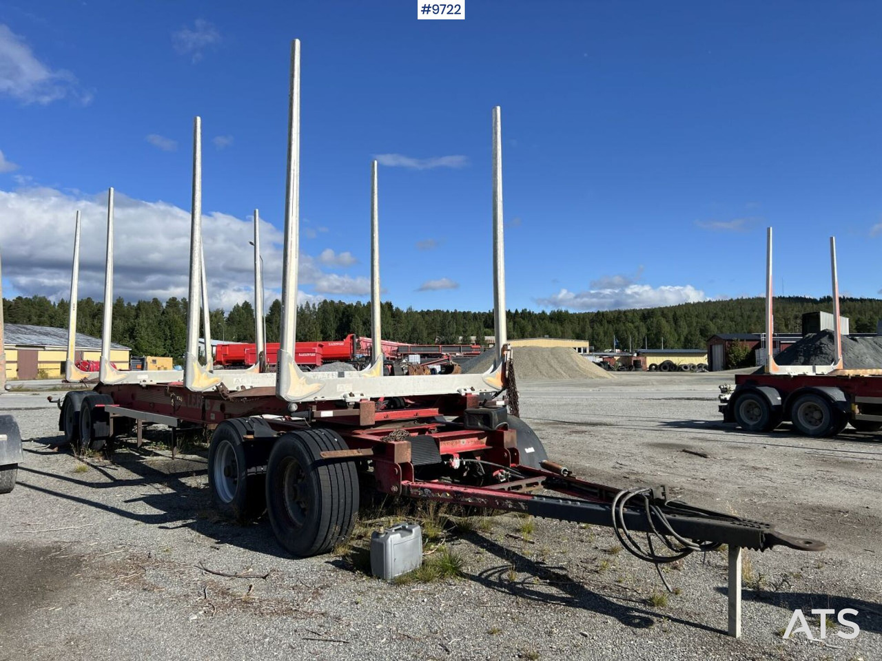 LEFAB V4 100 Timber trailer - Приколка за дрва: слика 2 LEFAB V4 100 Timber trailer - Приколка за дрва: слика 2