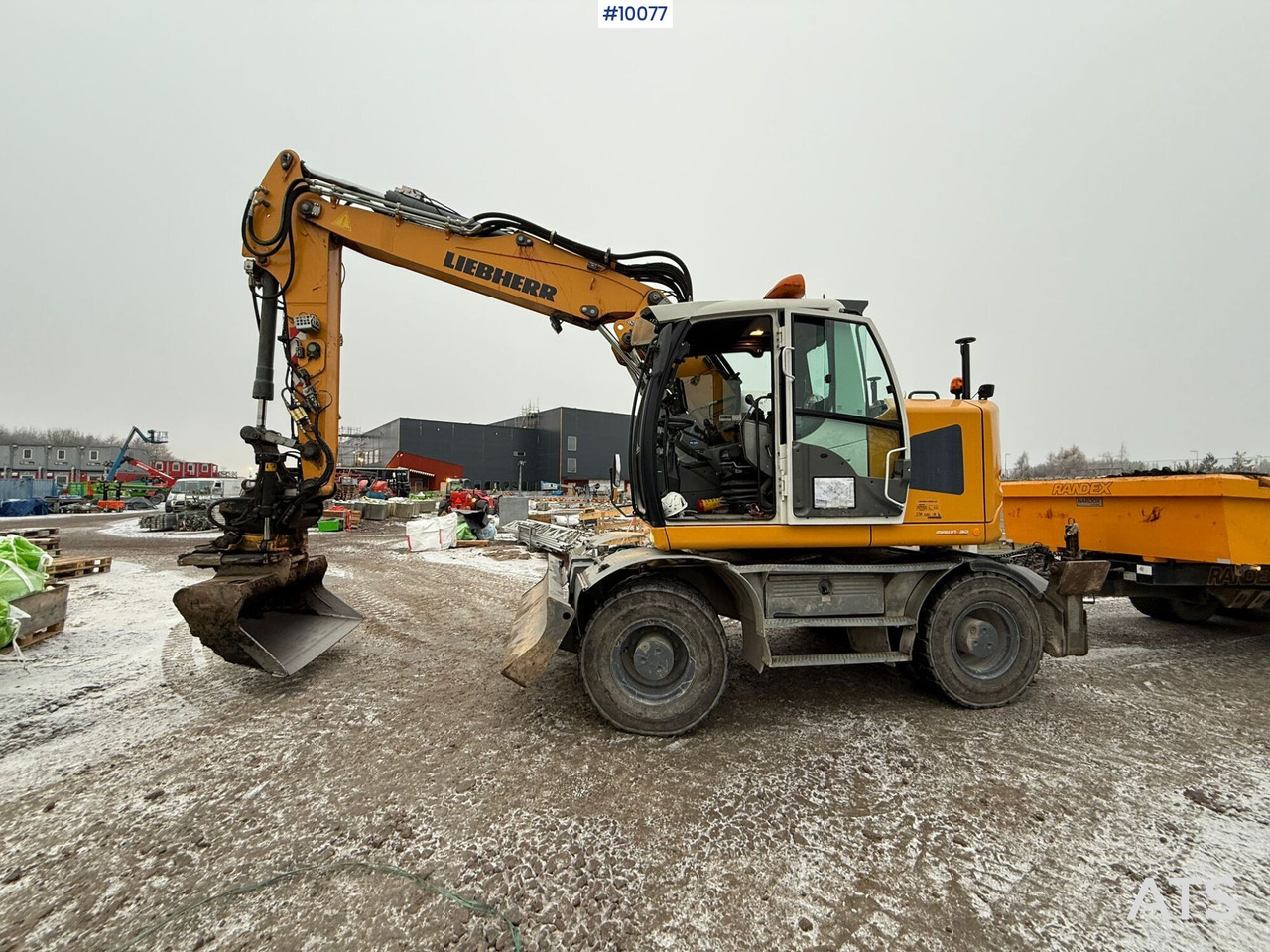 LIEBHERR A918 Compact Wheeled excavator - Багер на тркала: слика 4 LIEBHERR A918 Compact Wheeled excavator - Багер на тркала: слика 4