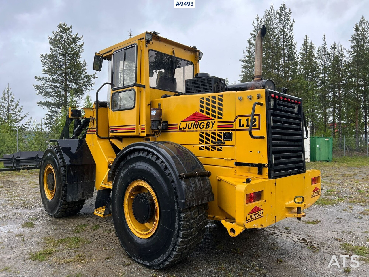 Натоварувач на тркала Ljungby L14 Wheel loader (VIDEO): слика 9