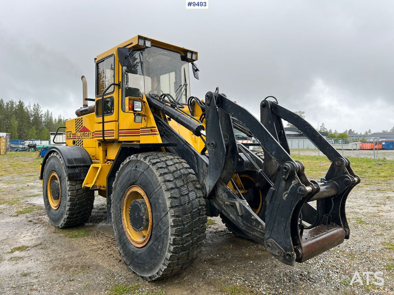 Ljungby L14 Wheel loader (VIDEO) - Натоварувач на тркала: слика 2 Ljungby L14 Wheel loader (VIDEO) - Натоварувач на тркала: слика 2