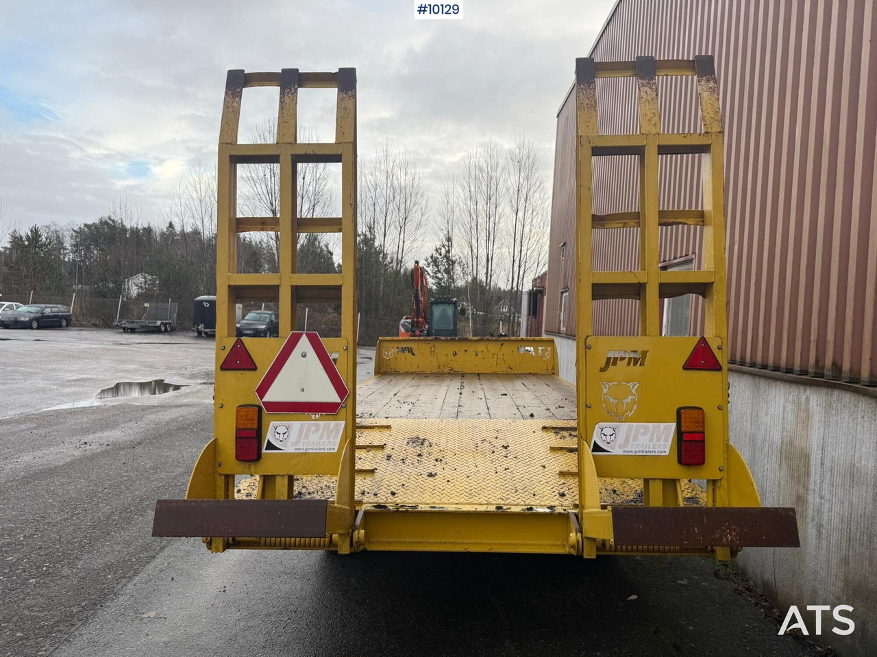 Machine trailer JPM - Приколка за низок утовар: слика 4 Machine trailer JPM - Приколка за низок утовар: слика 4