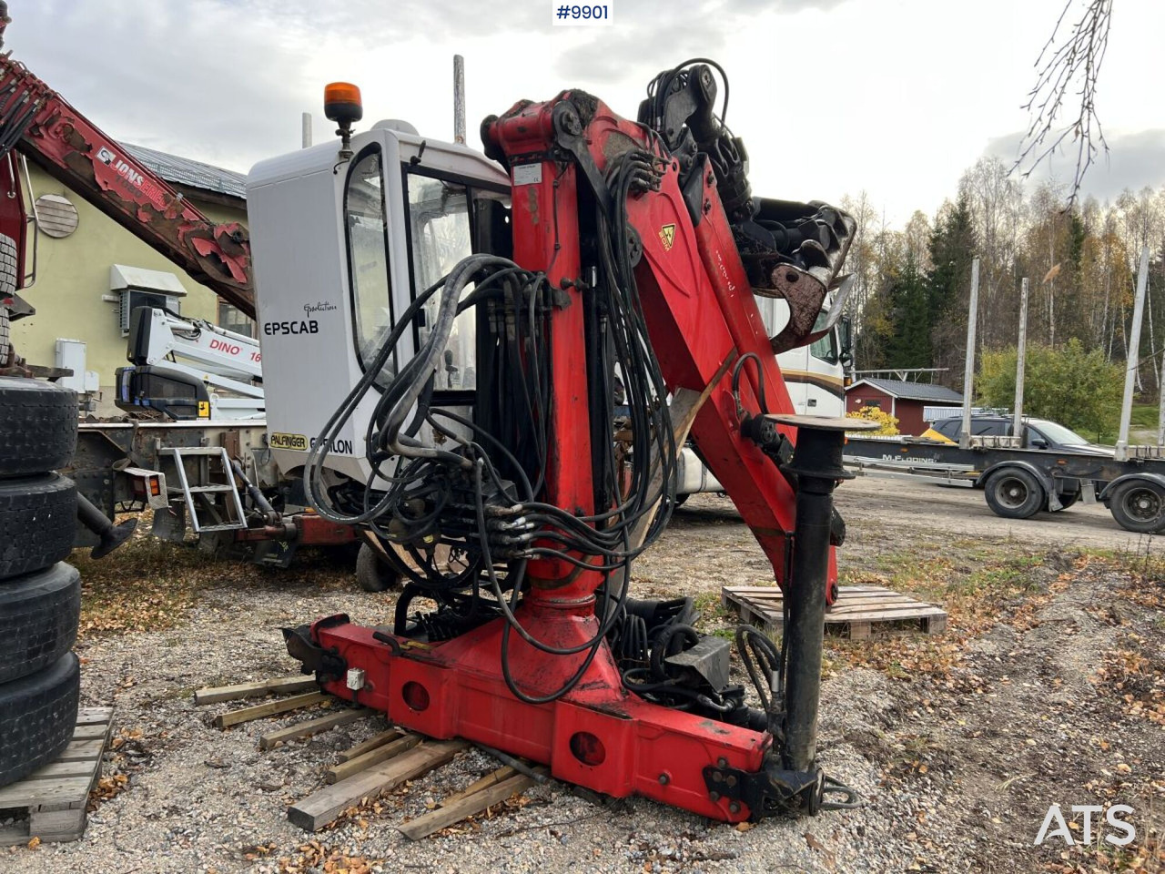 PALFINGER EPSILON M110 Timber crane with double jibs - Кран за натоварување: слика 5 PALFINGER EPSILON M110 Timber crane with double jibs - Кран за натоварување: слика 5