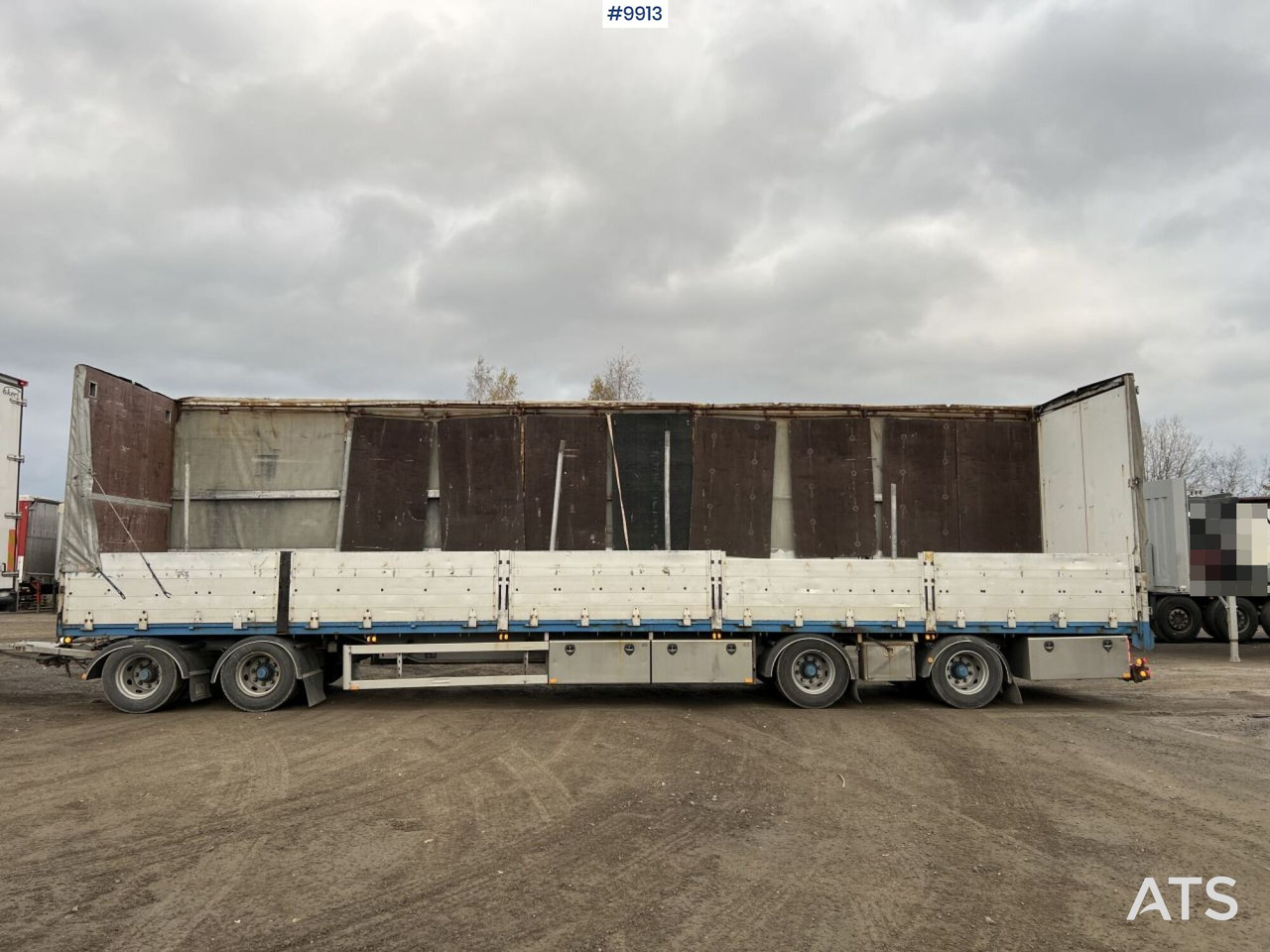 PARATOR SCV 18-20 Truck trailer with folding sides - Приколка платформа: слика 2 PARATOR SCV 18-20 Truck trailer with folding sides - Приколка платформа: слика 2