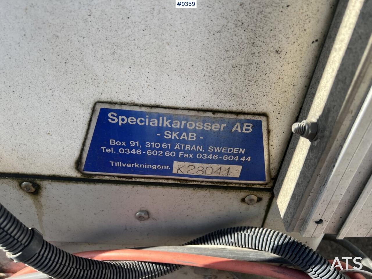 Refrigerated trailer cabinet SKAB - Фрижидерски заменлив сандак: слика 5 Refrigerated trailer cabinet SKAB - Фрижидерски заменлив сандак: слика 5