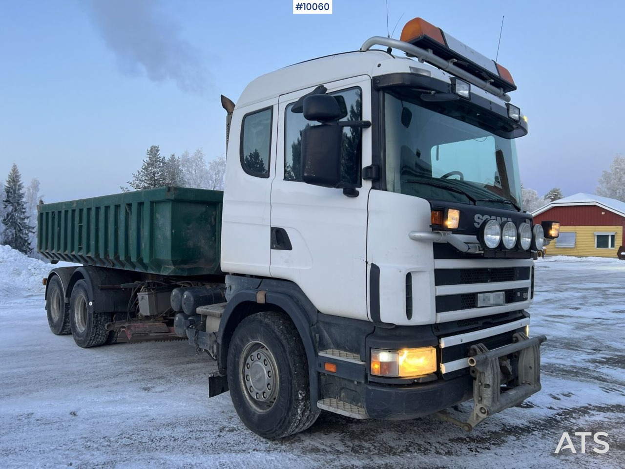 SCANIA R164 Tipper truck with plow equipment (VIDEO) - Кипер: слика 5 SCANIA R164 Tipper truck with plow equipment (VIDEO) - Кипер: слика 5