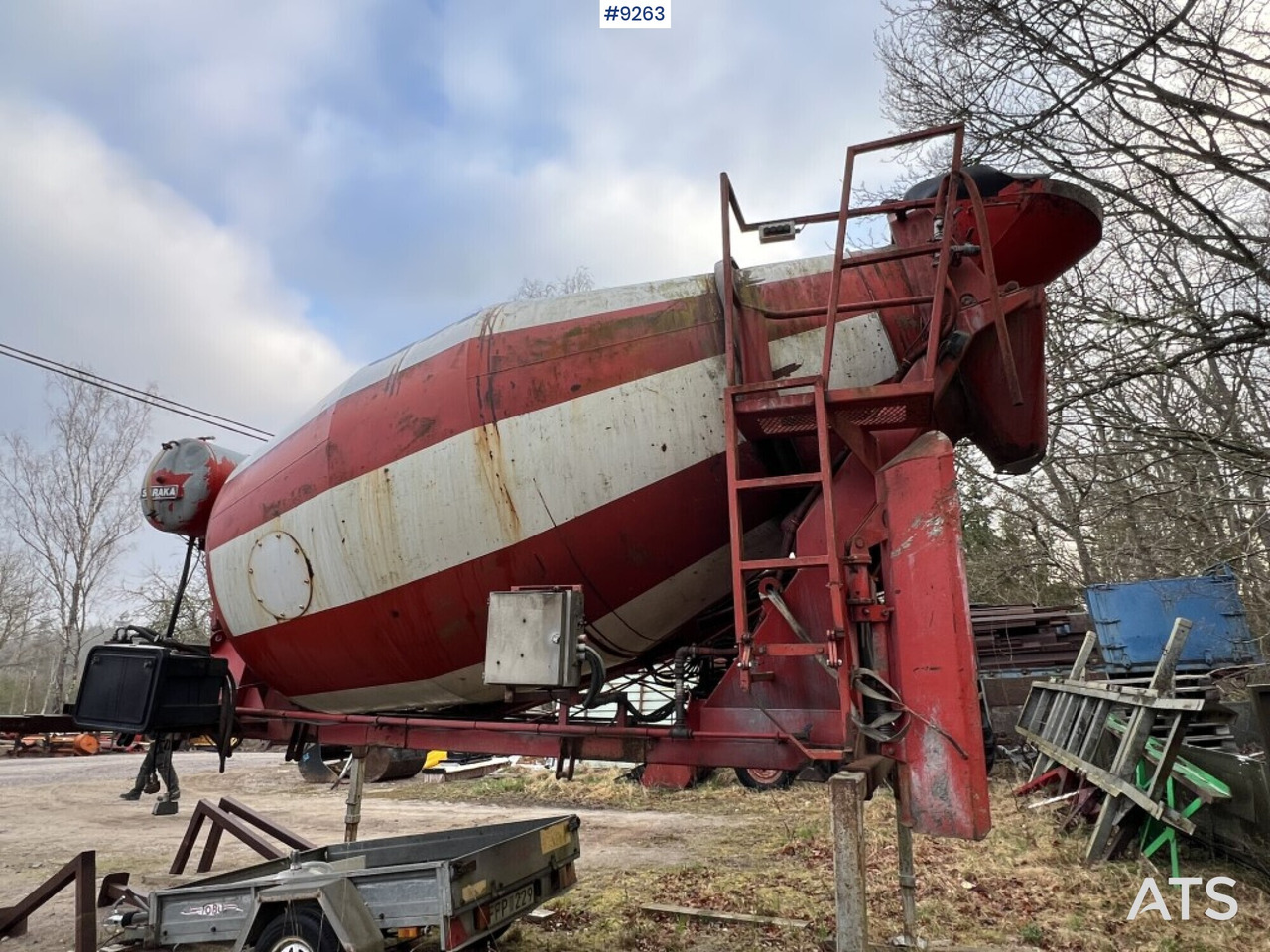 Saraka Concrete mixer - Барабан миксер за бетон: слика 3 Saraka Concrete mixer - Барабан миксер за бетон: слика 3