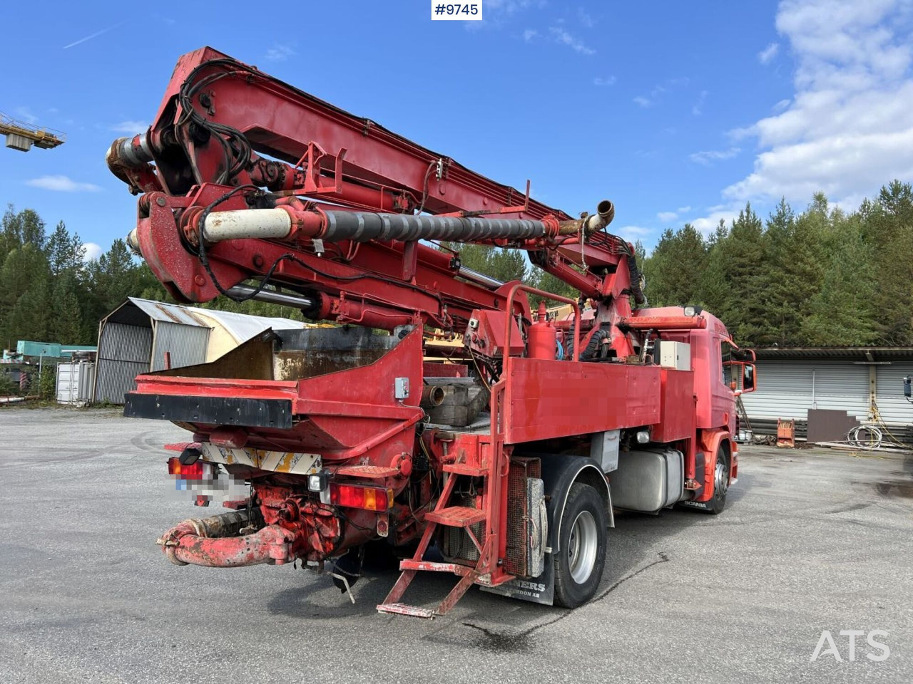 Scania P230 with Concrete pump - Камион со бетонска пумпа: слика 4 Scania P230 with Concrete pump - Камион со бетонска пумпа: слика 4