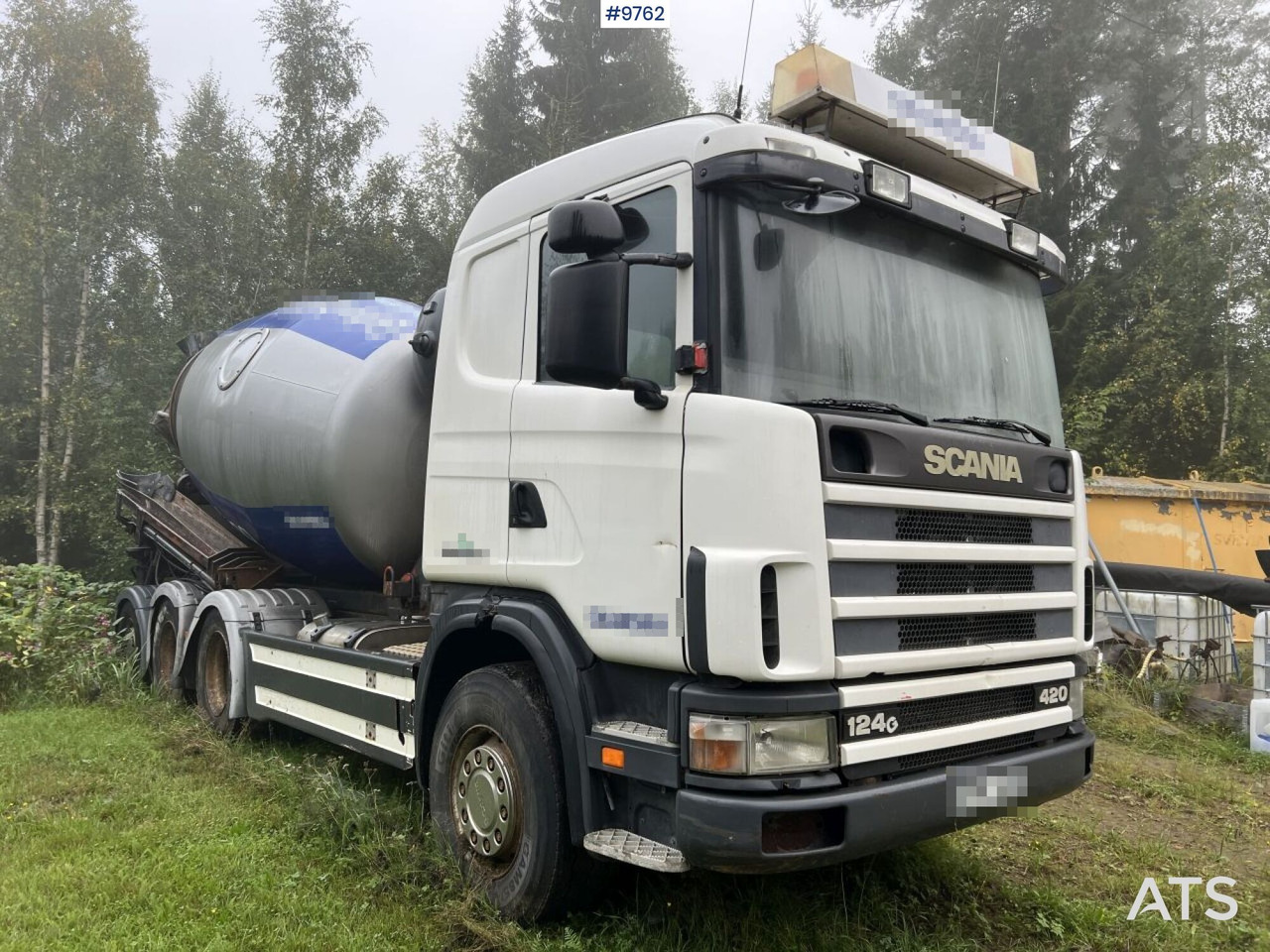 Scania R124 Tridem Concrete Truck - Камион миксер за бетон: слика 2 Scania R124 Tridem Concrete Truck - Камион миксер за бетон: слика 2