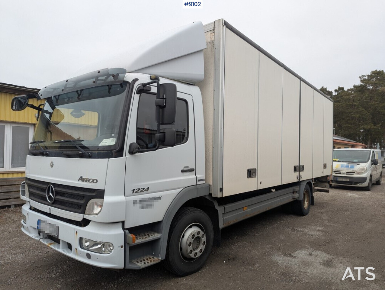 Skåpbil distribution Mercedes Benz 1224 L 4X2 - Камион сандучар: слика 1 Skåpbil distribution Mercedes Benz 1224 L 4X2 - Камион сандучар: слика 1