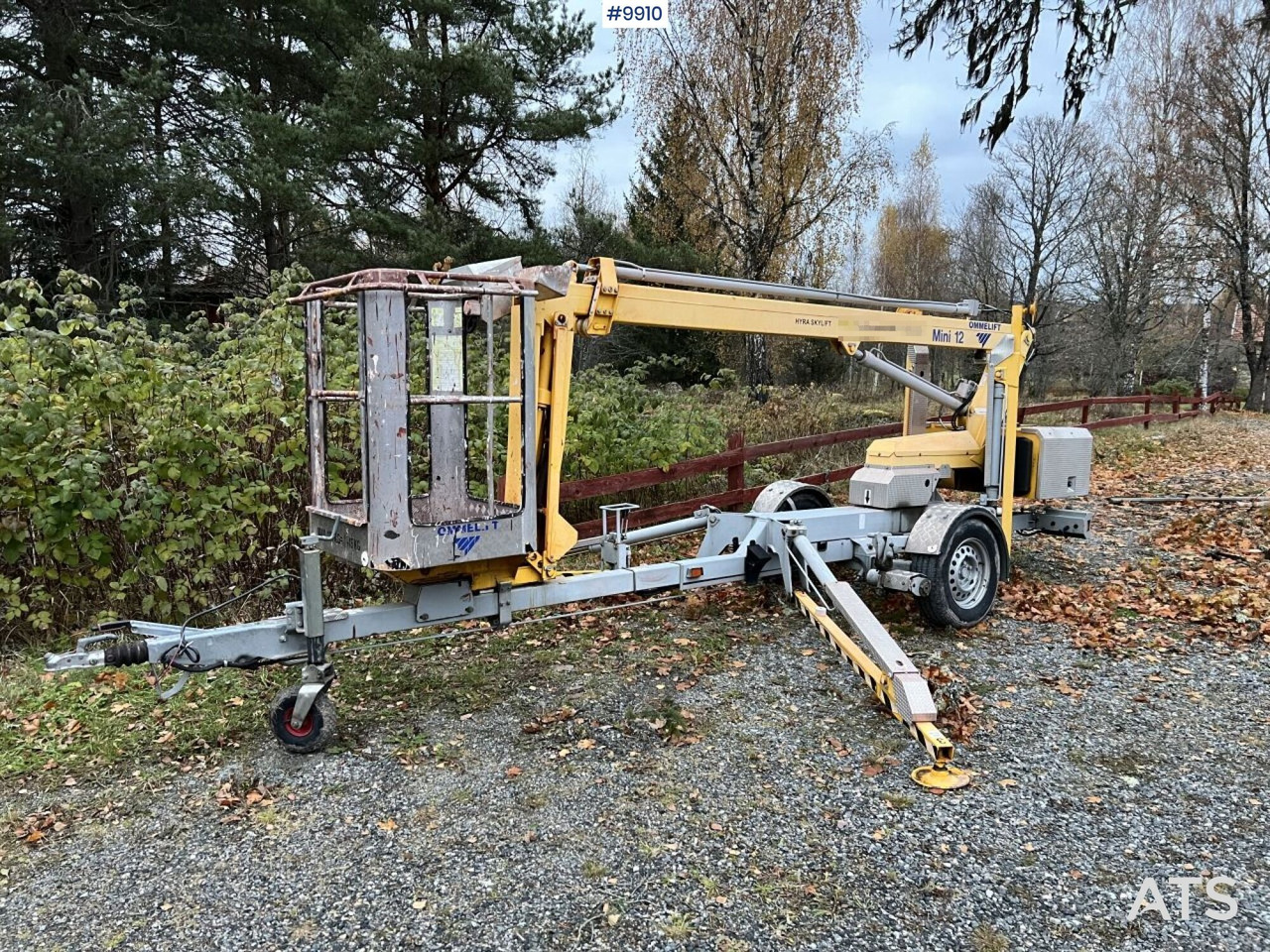 Skylift - Omme Mini-12 - Дигачка платформа на приколка: слика 1 Skylift - Omme Mini-12 - Дигачка платформа на приколка: слика 1