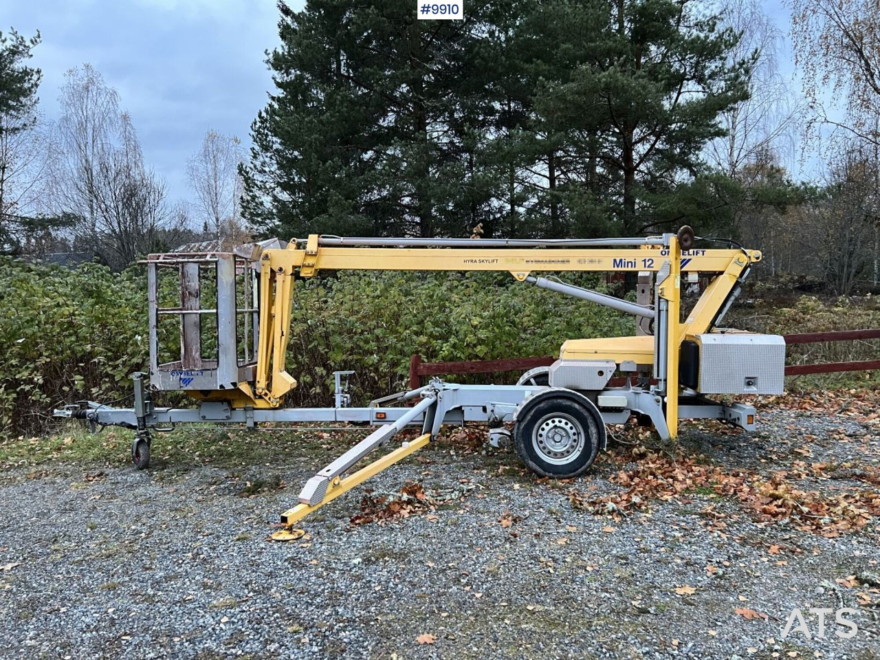 Skylift - Omme Mini-12 - Дигачка платформа на приколка: слика 2 Skylift - Omme Mini-12 - Дигачка платформа на приколка: слика 2