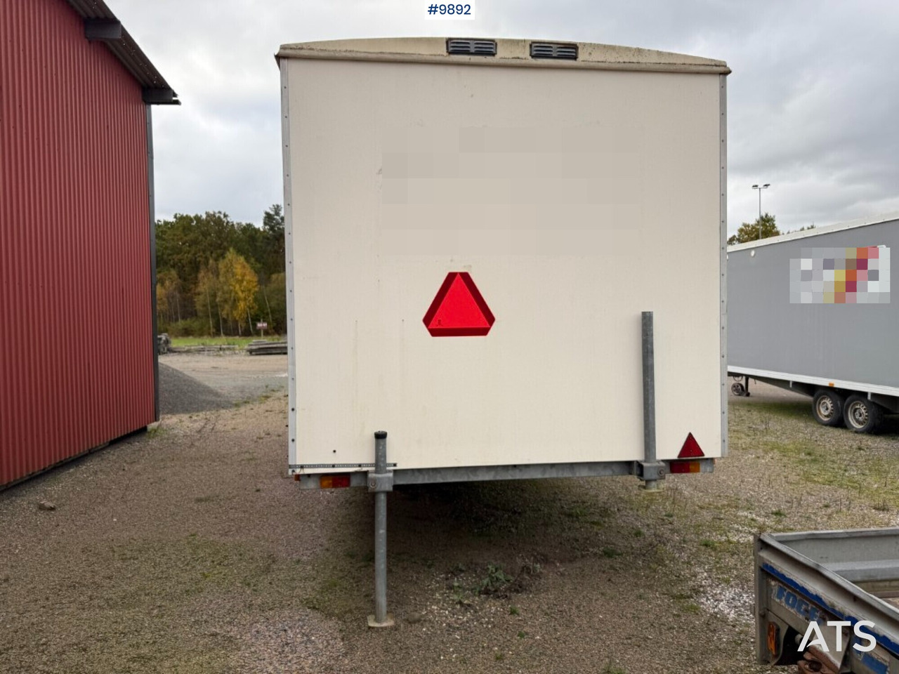 Staff wagon - Lycksele wagon PV4/3 - Градежен контејнер, Приколка: слика 5 Staff wagon - Lycksele wagon PV4/3 - Градежен контејнер, Приколка: слика 5