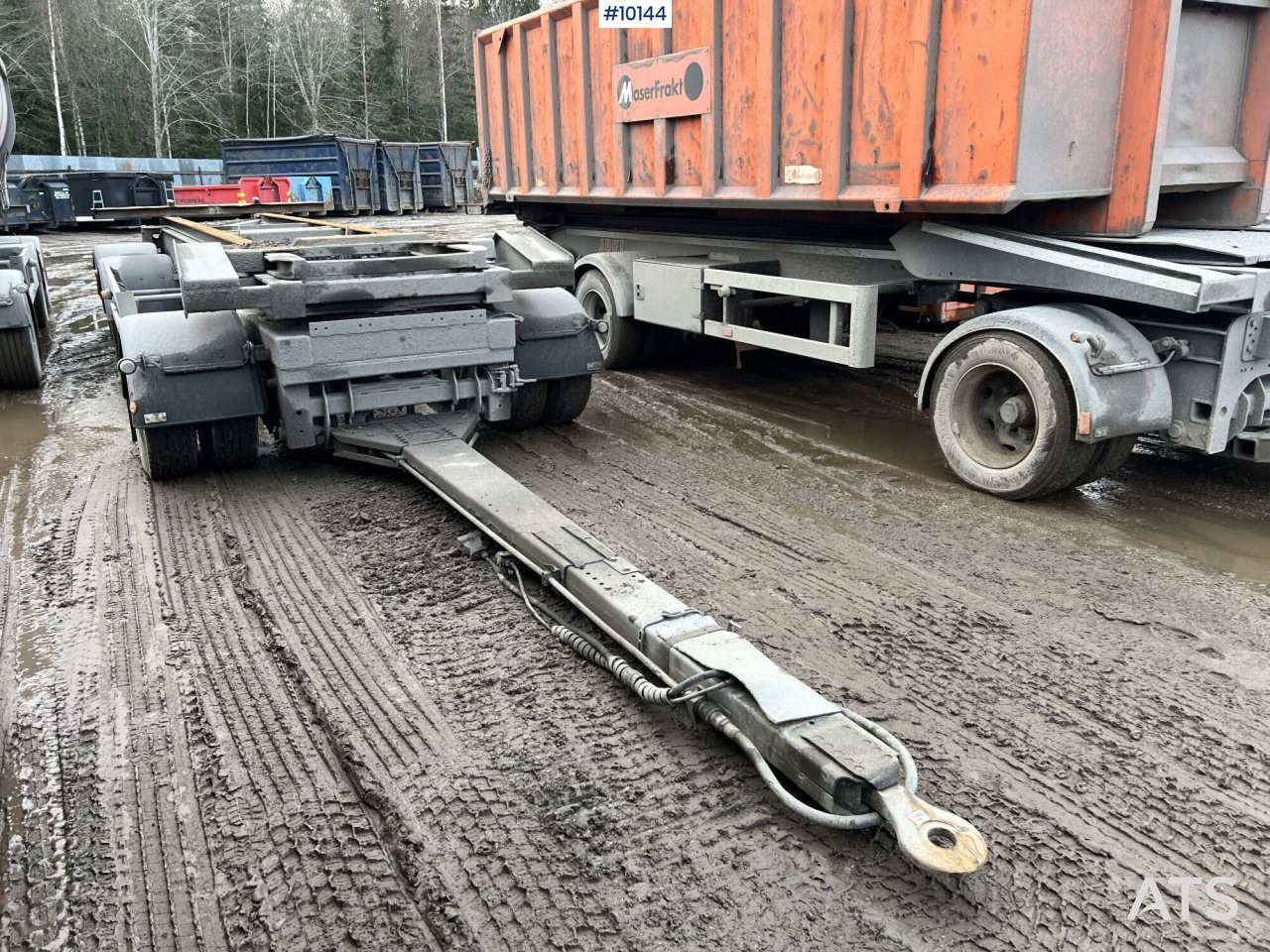 Swap body trailer JYKI V31-WT - Шасијска приколка: слика 1 Swap body trailer JYKI V31-WT - Шасијска приколка: слика 1