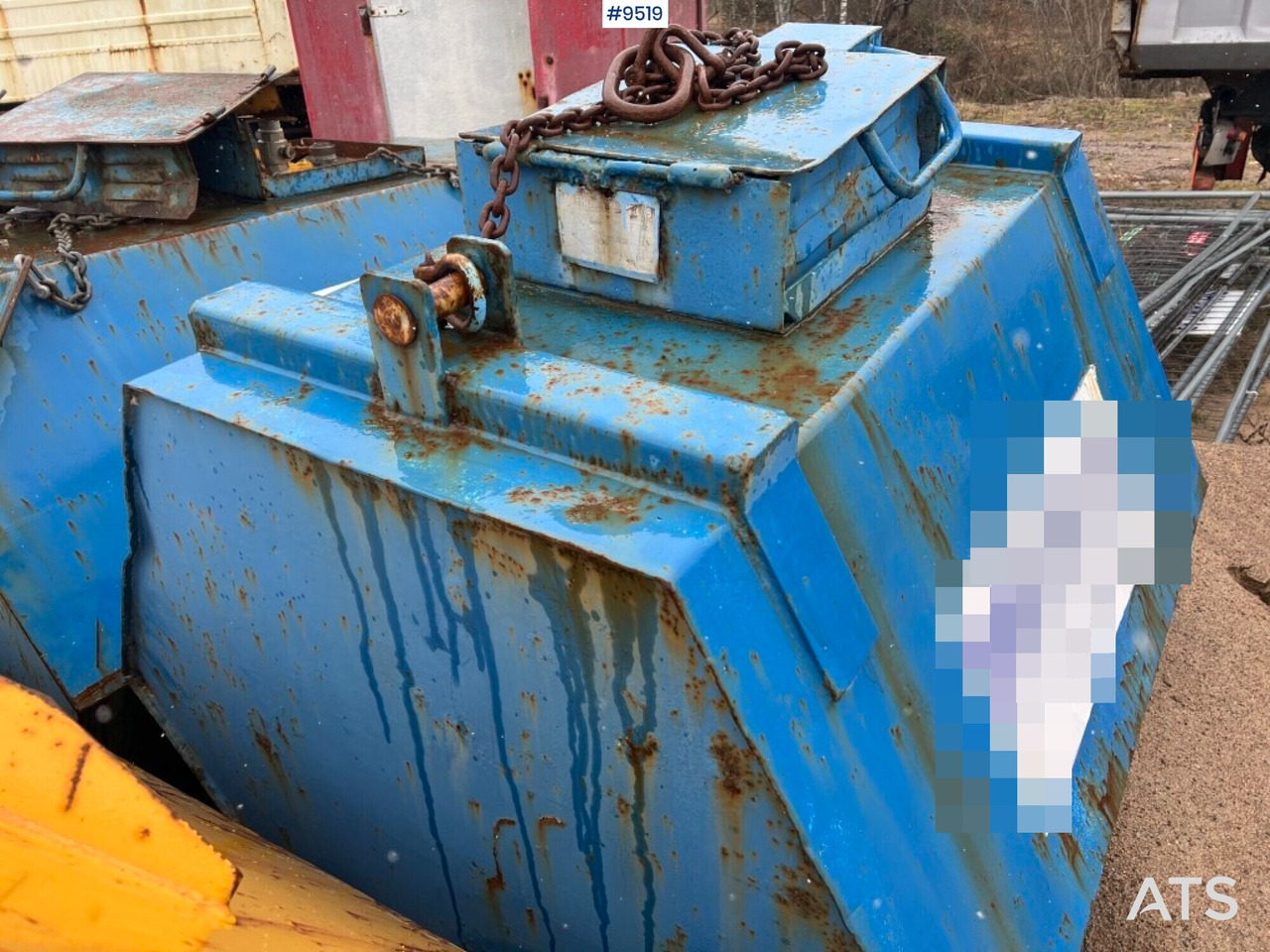 Tank diesel - 1,5 cubic - J-O Fherm dumper - Резервоар за складирање: слика 1 Tank diesel - 1,5 cubic - J-O Fherm dumper - Резервоар за складирање: слика 1