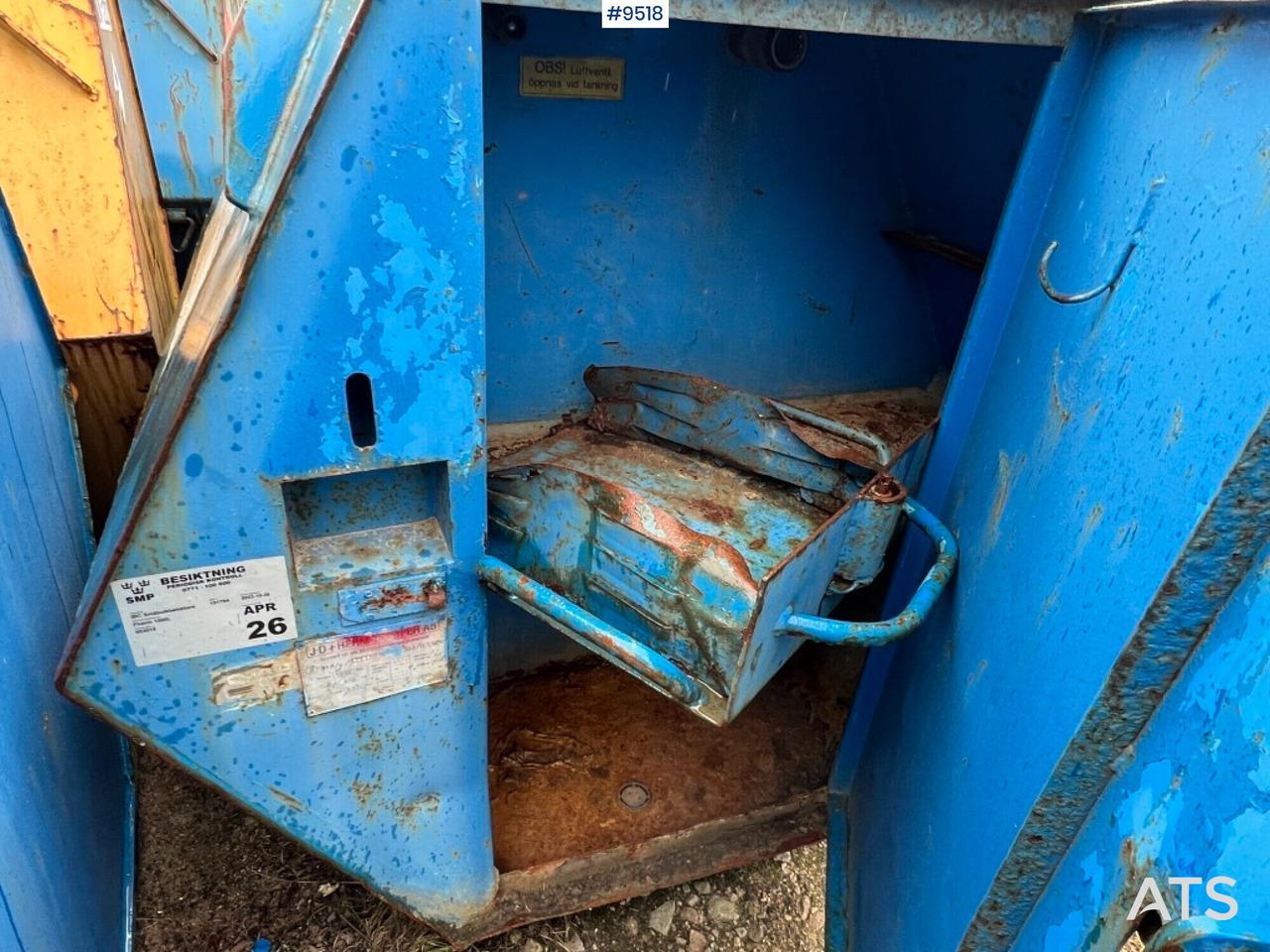 Tank diesel - 1,5 cubic - J-O Fherm dumper - Резервоар за складирање: слика 5 Tank diesel - 1,5 cubic - J-O Fherm dumper - Резервоар за складирање: слика 5