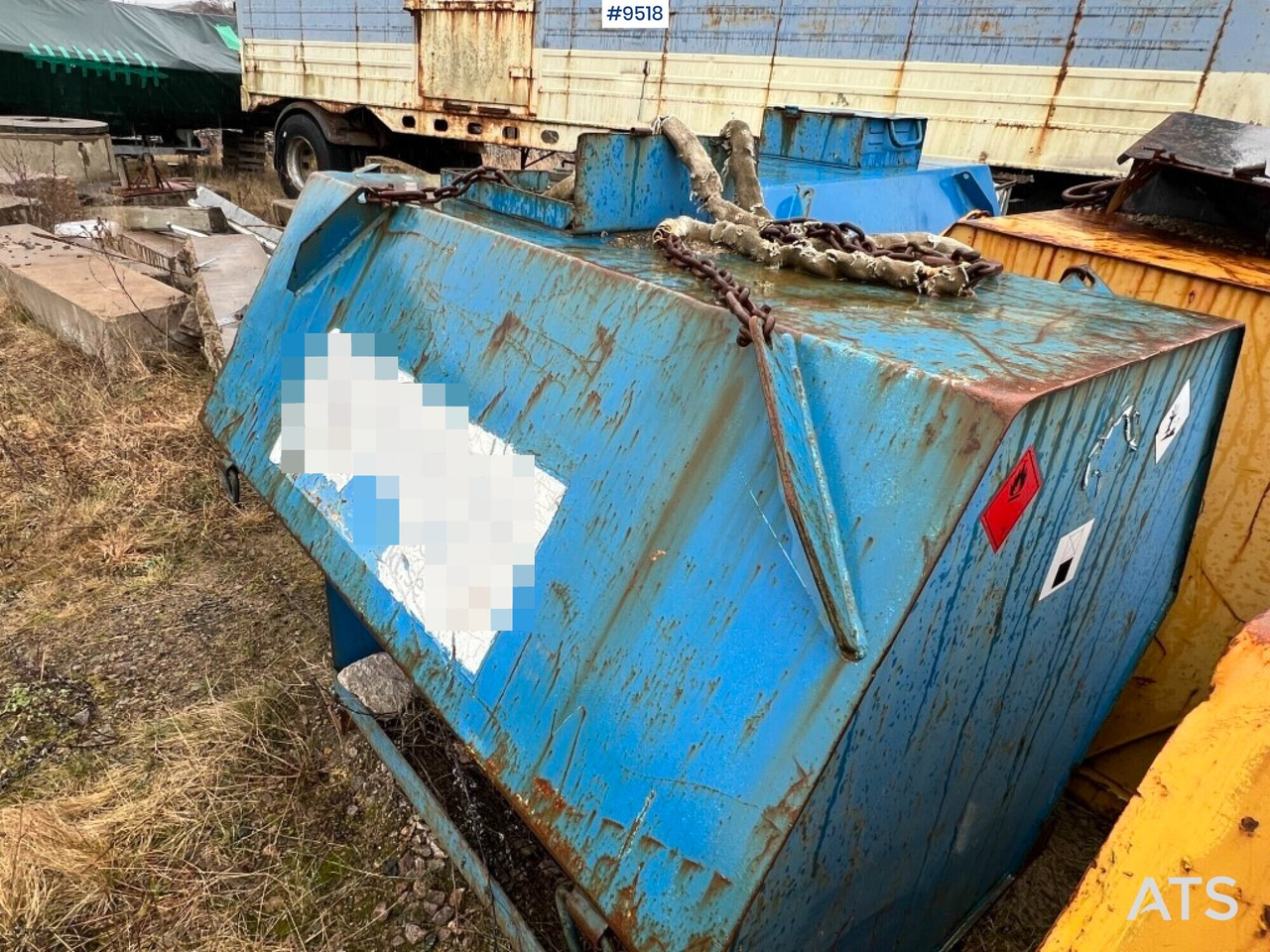 Tank diesel - 1,5 cubic - J-O Fherm dumper - Резервоар за складирање: слика 1 Tank diesel - 1,5 cubic - J-O Fherm dumper - Резервоар за складирање: слика 1