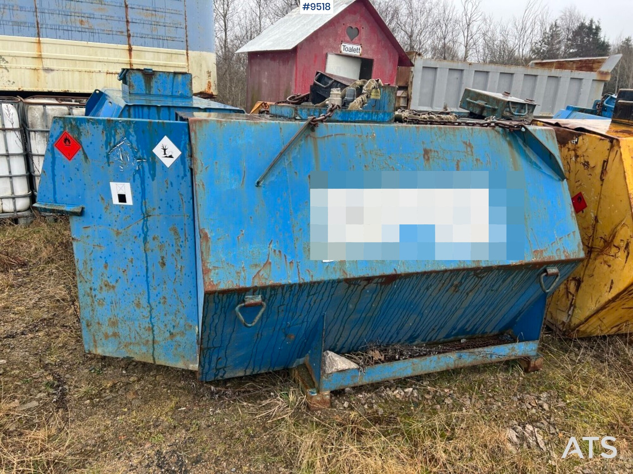 Tank diesel - 1,5 cubic - J-O Fherm dumper - Резервоар за складирање: слика 2 Tank diesel - 1,5 cubic - J-O Fherm dumper - Резервоар за складирање: слика 2