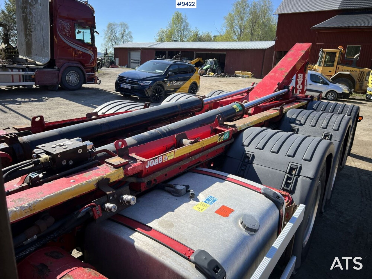 Tridem Hooklift Truck Scania G490 with plow brackets - Камион со кука за подигање: слика 5 Tridem Hooklift Truck Scania G490 with plow brackets - Камион со кука за подигање: слика 5