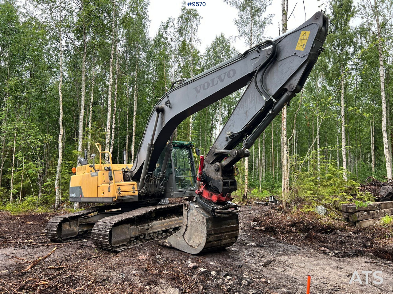 Volvo EC 250 DL grävsystem, rotor och planerskopa - Багер гасеничар: слика 2 Volvo EC 250 DL grävsystem, rotor och planerskopa - Багер гасеничар: слика 2