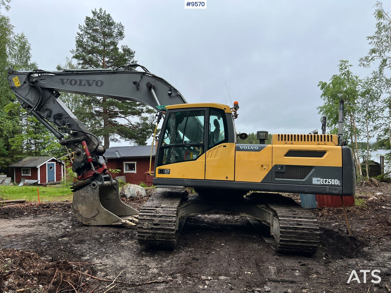 Volvo EC 250 DL grävsystem, rotor och planerskopa - Багер гасеничар: слика 1 Volvo EC 250 DL grävsystem, rotor och planerskopa - Багер гасеничар: слика 1