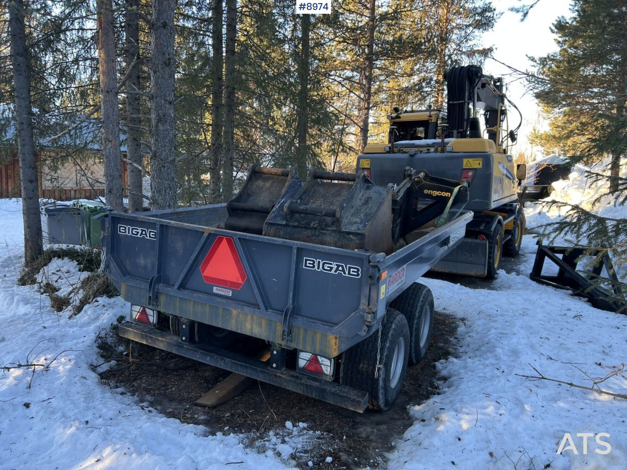 Volvo EW 160 D with Digging System, Tipper and Attachments - Багер на тркала: слика 5 Volvo EW 160 D with Digging System, Tipper and Attachments - Багер на тркала: слика 5