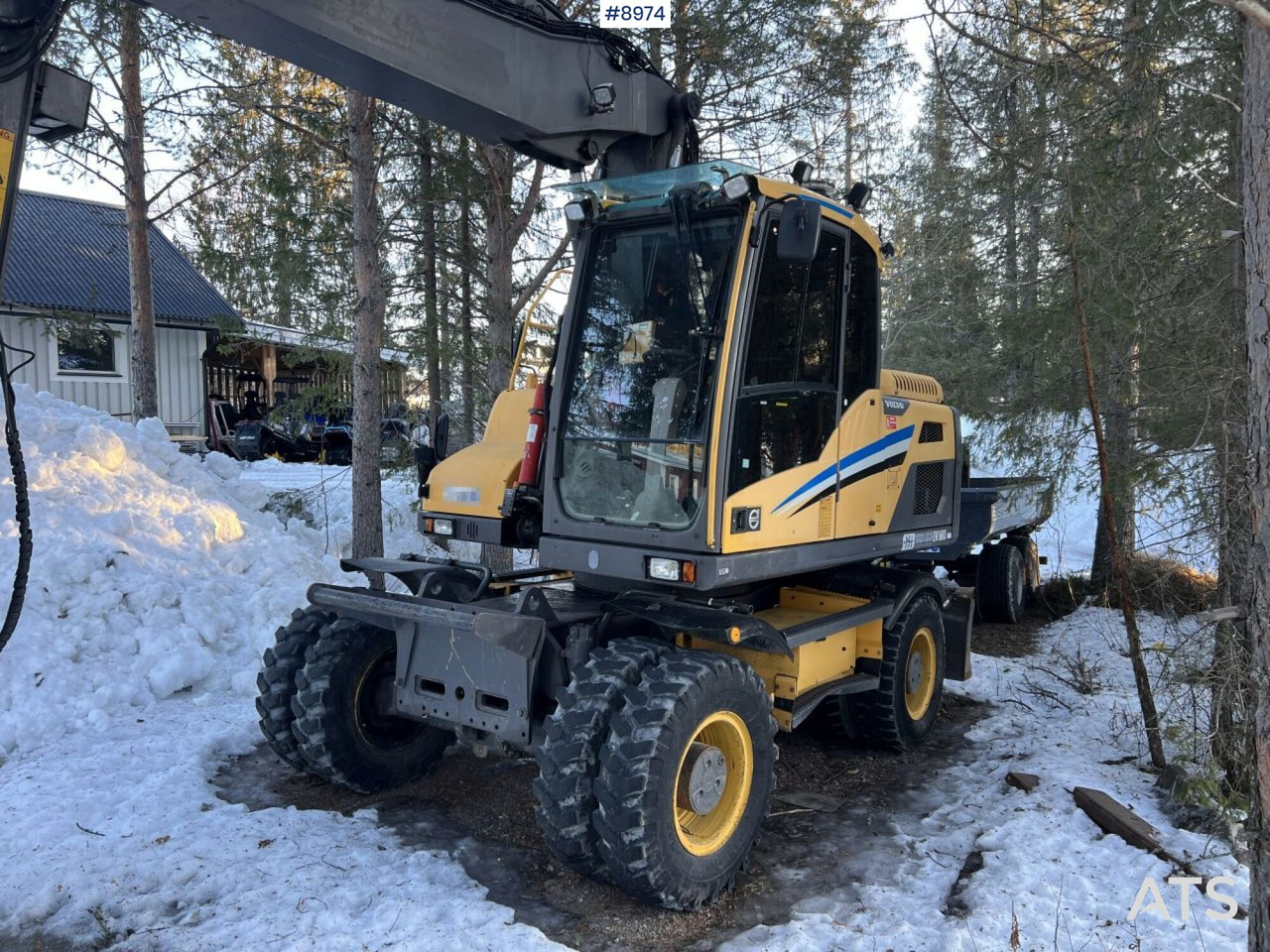 Volvo EW 160 D with Digging System, Tipper and Attachments - Багер на тркала: слика 2 Volvo EW 160 D with Digging System, Tipper and Attachments - Багер на тркала: слика 2
