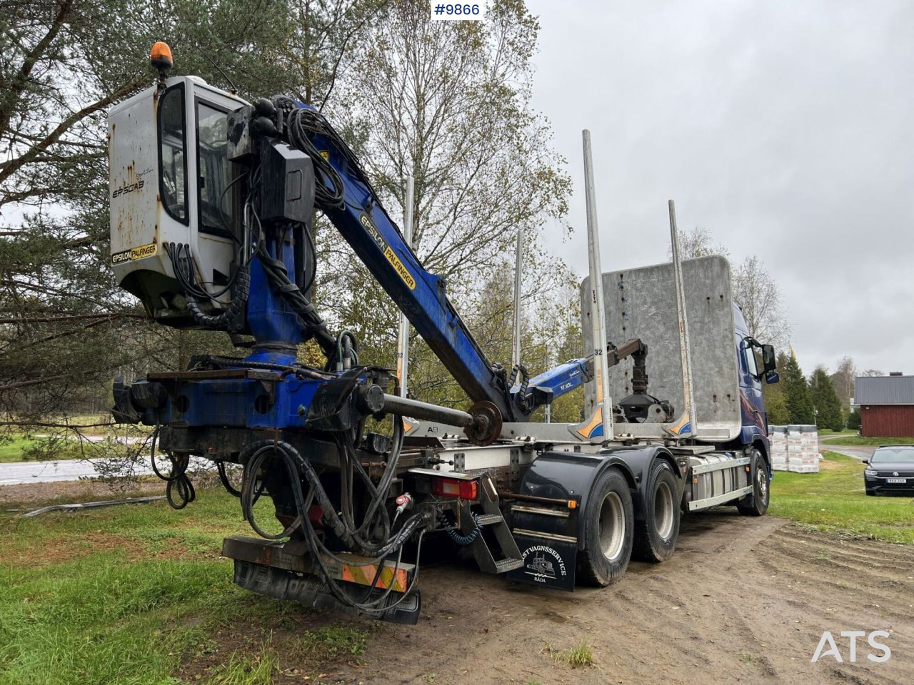 Volvo FH D13 Timber truck with Palfinger M110 crane - Камион за дрва: слика 4 Volvo FH D13 Timber truck with Palfinger M110 crane - Камион за дрва: слика 4