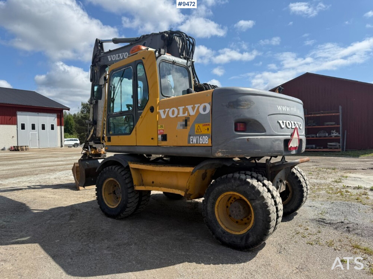 Wheel excavator Volvo EW160B, Tiltrotator - Багер на тркала: слика 5 Wheel excavator Volvo EW160B, Tiltrotator - Багер на тркала: слика 5