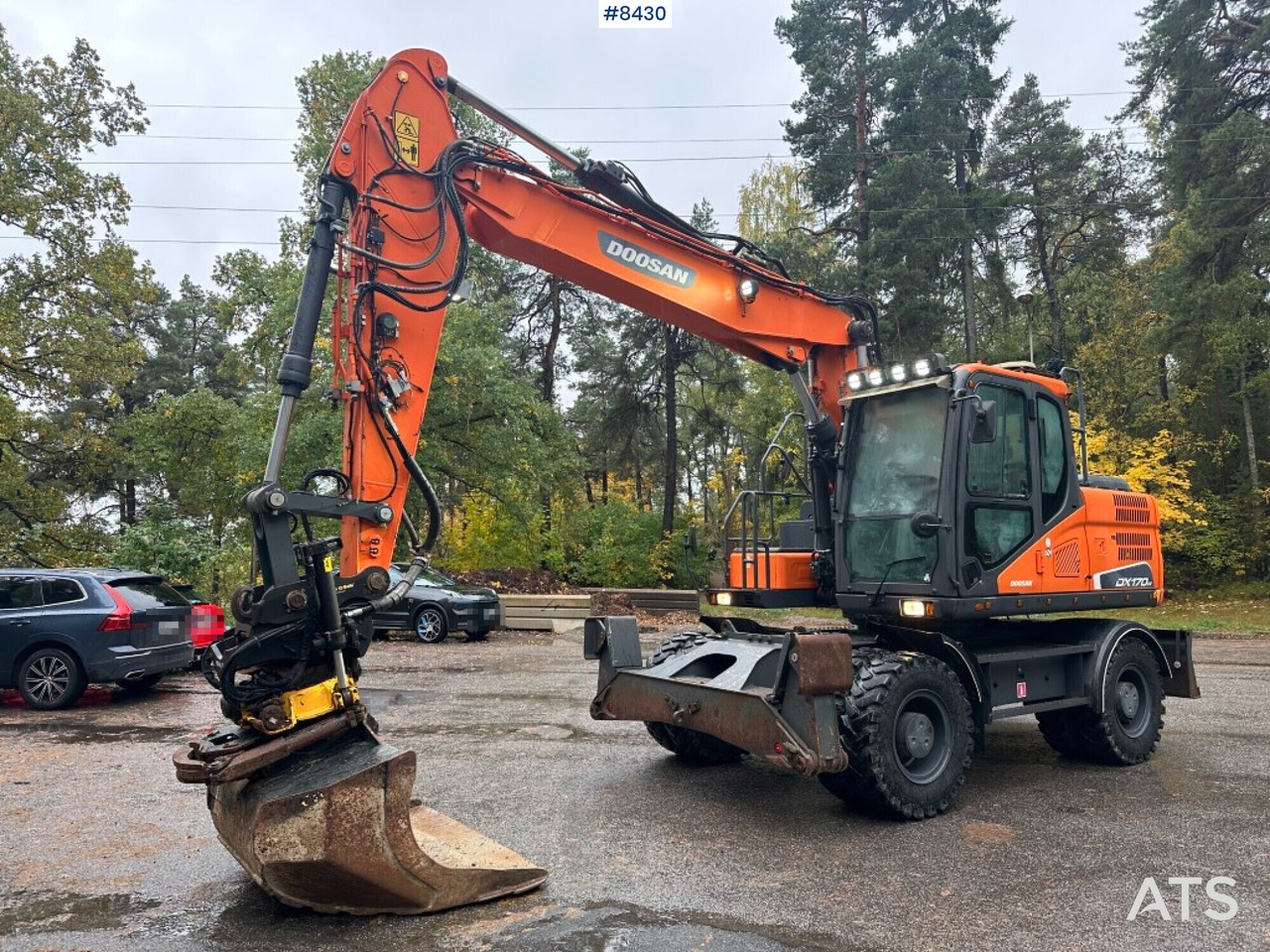 Wheeled Excavator Doosan DX170W (See video) - Багер на тркала: слика 1 Wheeled Excavator Doosan DX170W (See video) - Багер на тркала: слика 1
