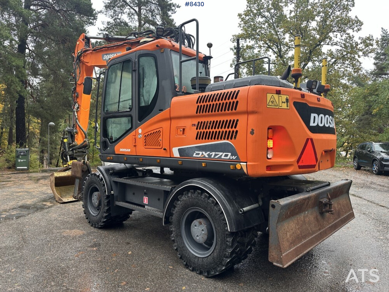 Wheeled Excavator Doosan DX170W (See video) - Багер на тркала: слика 3 Wheeled Excavator Doosan DX170W (See video) - Багер на тркала: слика 3