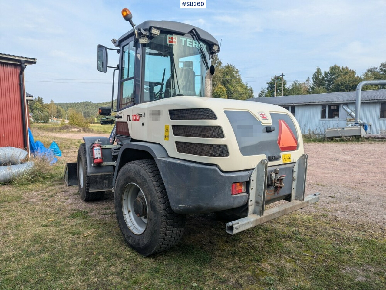 Wheeled Loader Terex TL100 with gear - Натоварувач на тркала: слика 4 Wheeled Loader Terex TL100 with gear - Натоварувач на тркала: слика 4