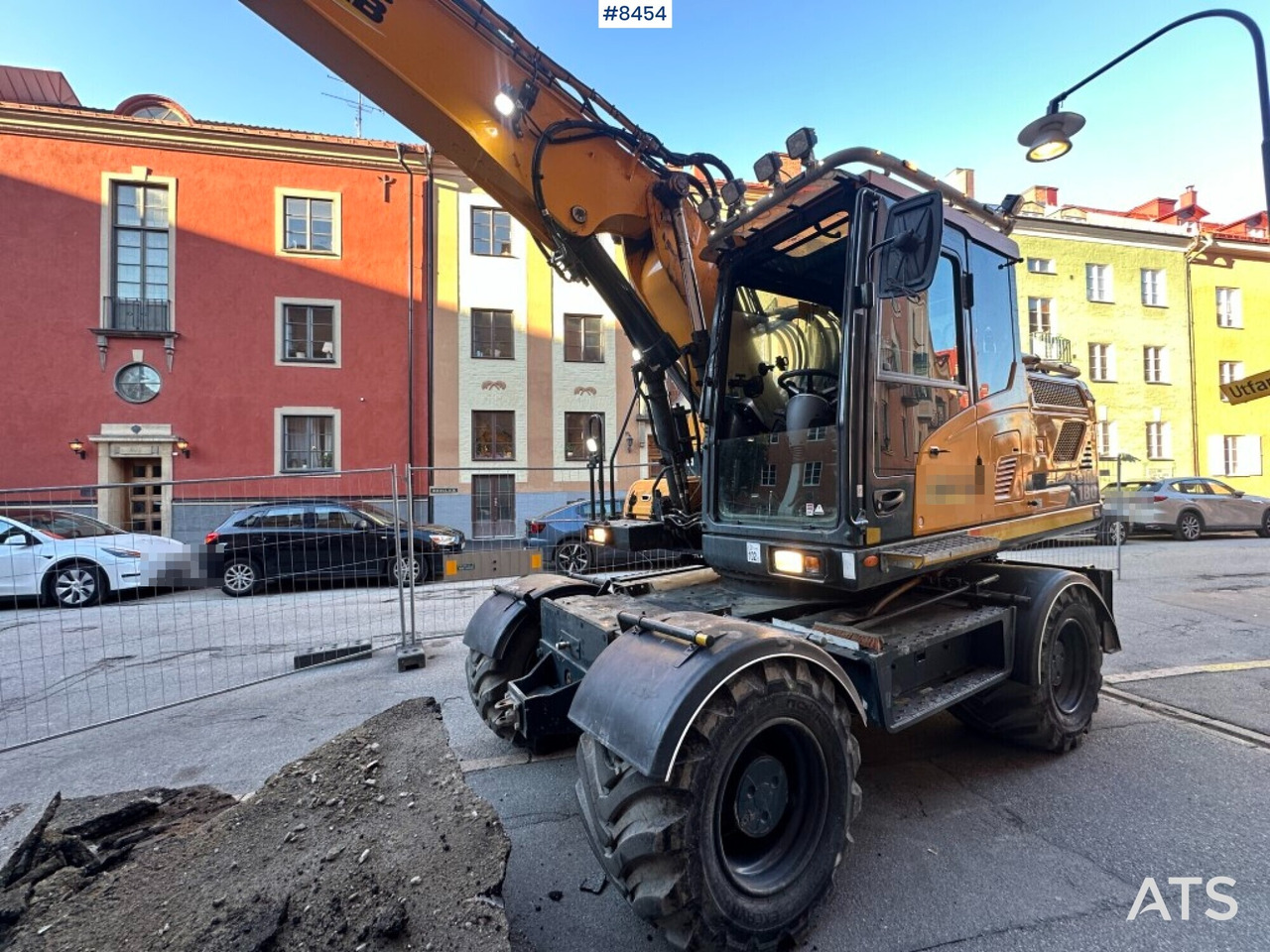 Wheeled excavator Hyundai HW180 with rotor digging system and gear (SEE VIDEO) - Багер на тркала: слика 4 Wheeled excavator Hyundai HW180 with rotor digging system and gear (SEE VIDEO) - Багер на тркала: слика 4