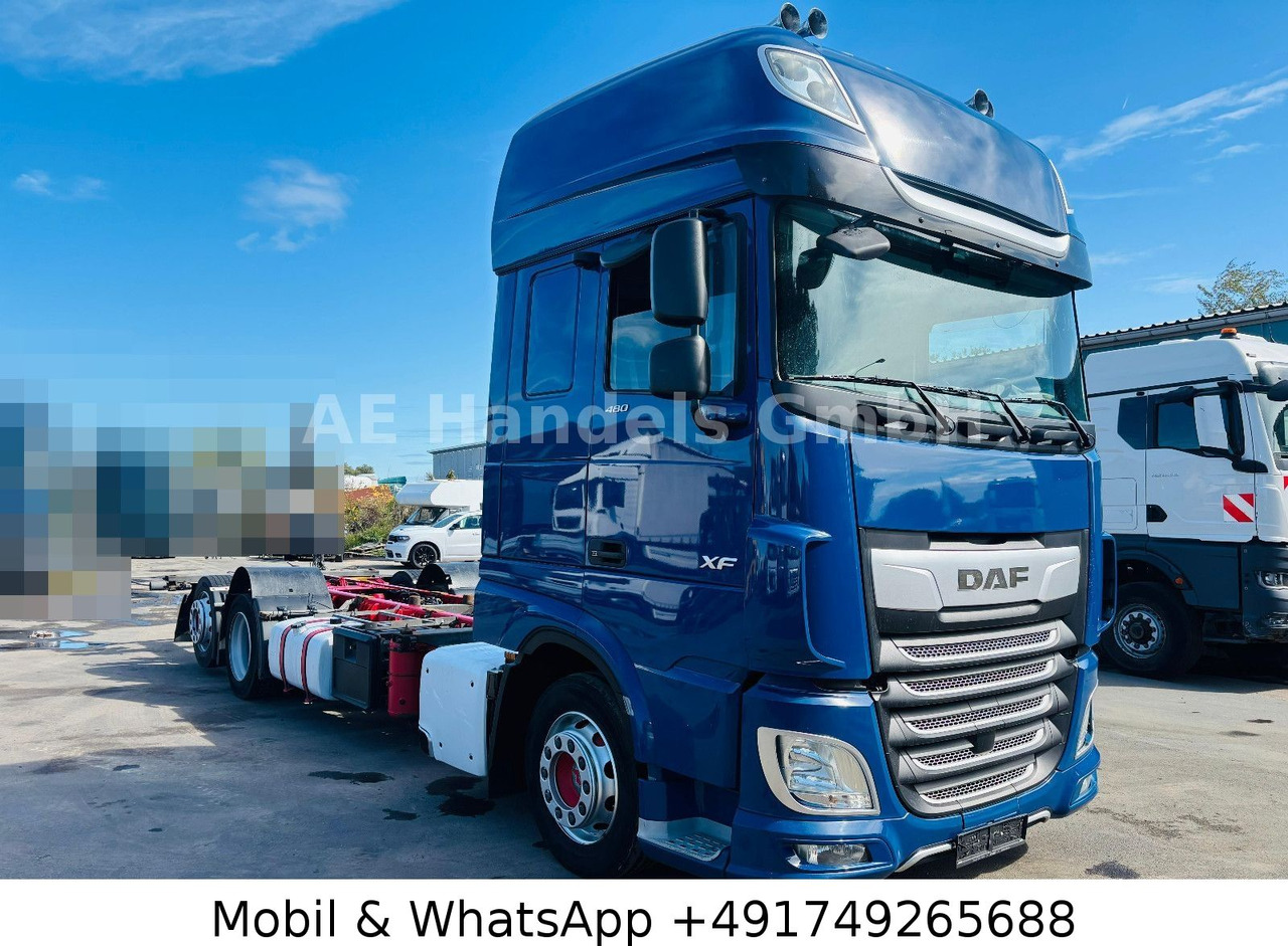 DAF XF 480 SSC LL BDF *Retarder/Lenk+Lift/ACC/2xTank - Камион со кабинска шасија: слика 1 DAF XF 480 SSC LL BDF *Retarder/Lenk+Lift/ACC/2xTank - Камион со кабинска шасија: слика 1