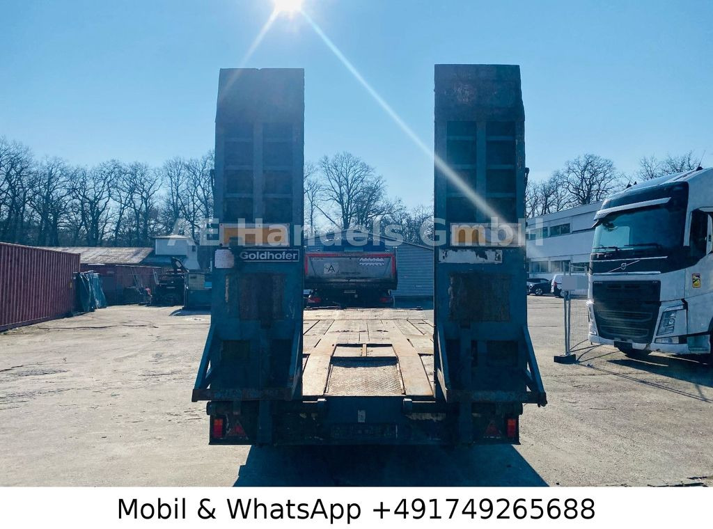 Goldhofer TU 3-24/80 Drehschemel *Rampen/L.8,30m/TÜV-11.25 - Приколка за низок утовар: слика 4 Goldhofer TU 3-24/80 Drehschemel *Rampen/L.8,30m/TÜV-11.25 - Приколка за низок утовар: слика 4