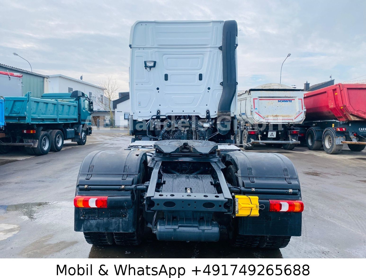 Mercedes-Benz Actros IV 1851 BL 4x4 HAD*Retarder/Hydr./ACC/LDW - Камион влекач: слика 4 Mercedes-Benz Actros IV 1851 BL 4x4 HAD*Retarder/Hydr./ACC/LDW - Камион влекач: слика 4
