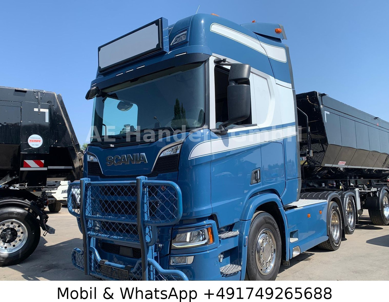Scania R580 V8 HighLine 6x2*Retarder/Hydr/66To/Lift/ACC - Камион влекач: слика 1 Scania R580 V8 HighLine 6x2*Retarder/Hydr/66To/Lift/ACC - Камион влекач: слика 1