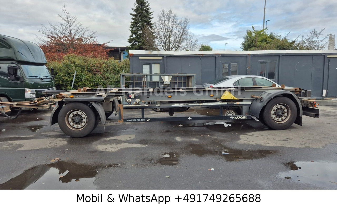 Kögel AW 18 BDF Drehschemel *Scheibenbremsen/Vollluft - Шасијска приколка: слика 5 Kögel AW 18 BDF Drehschemel *Scheibenbremsen/Vollluft - Шасијска приколка: слика 5