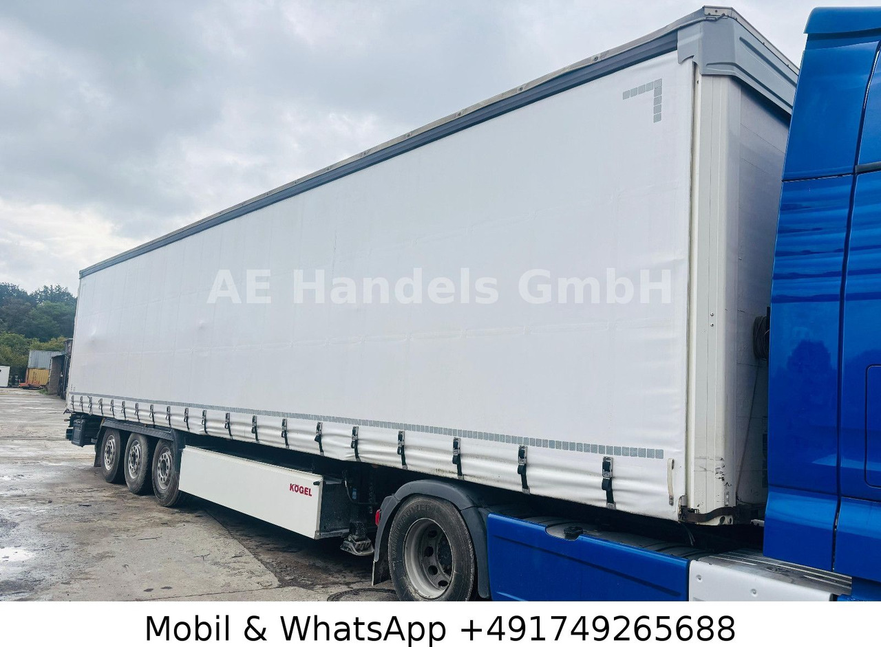 Kögel SN 24-1*Alcoa/Edscha/Tautliner/Liftachse/AirPipe - Полуприколка со церада: слика 1 Kögel SN 24-1*Alcoa/Edscha/Tautliner/Liftachse/AirPipe - Полуприколка со церада: слика 1