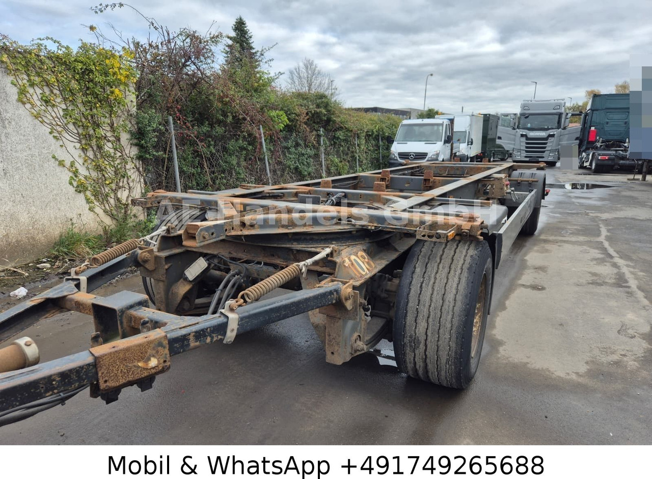 Krone AZW 18 BDF Drehschermel*Scheibenbremsen/VollLuft - Шасијска приколка: слика 1 Krone AZW 18 BDF Drehschermel*Scheibenbremsen/VollLuft - Шасијска приколка: слика 1