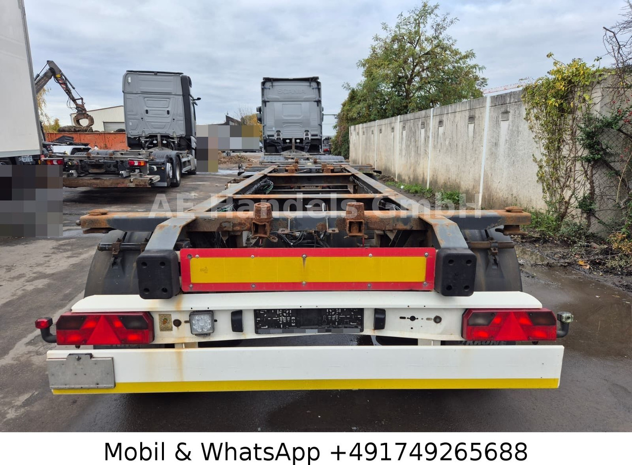 Krone AZW 18 BDF Drehschermel*Scheibenbremsen/VollLuft - Шасијска приколка: слика 4 Krone AZW 18 BDF Drehschermel*Scheibenbremsen/VollLuft - Шасијска приколка: слика 4