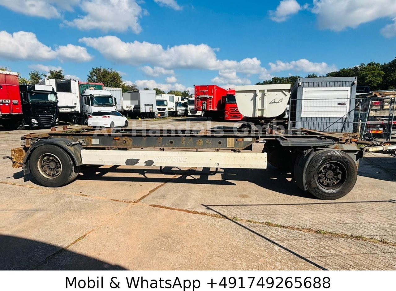 Krone AZW 18 BDF Drehschermel*Scheibenbremsen/VollLuft - Шасијска приколка: слика 2 Krone AZW 18 BDF Drehschermel*Scheibenbremsen/VollLuft - Шасијска приколка: слика 2