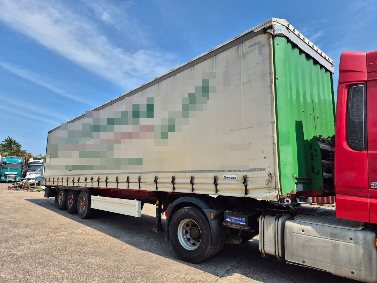 Krone SD *Edscha / Tautliner / 1.Liftachse / CodeXL - Полуприколка со церада: слика 1 Krone SD *Edscha / Tautliner / 1.Liftachse / CodeXL - Полуприколка со церада: слика 1