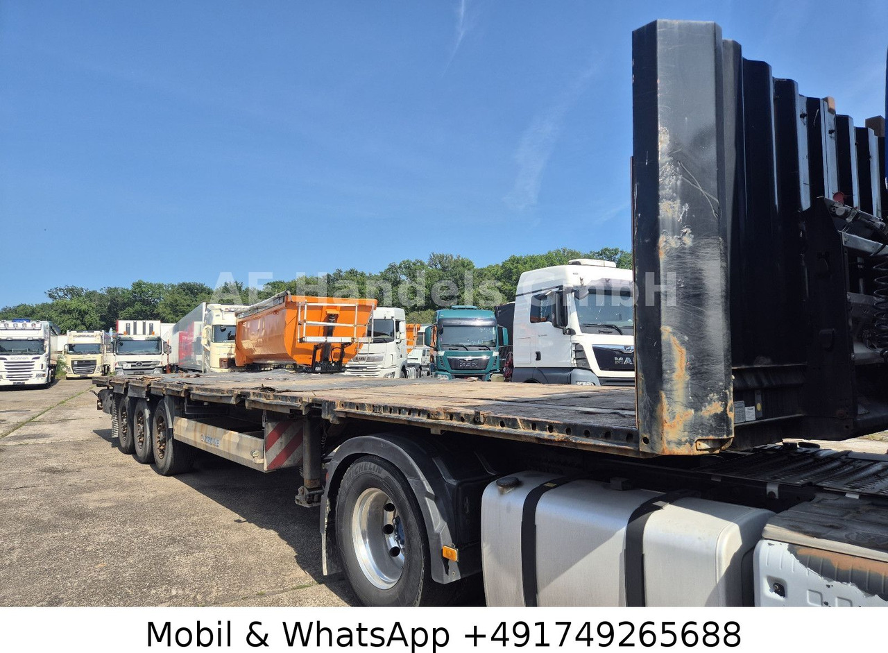Krone SD Plateau *1.Lift/Verbreiterungs-Schilder-3m - Полуприколка платформа: слика 1 Krone SD Plateau *1.Lift/Verbreiterungs-Schilder-3m - Полуприколка платформа: слика 1