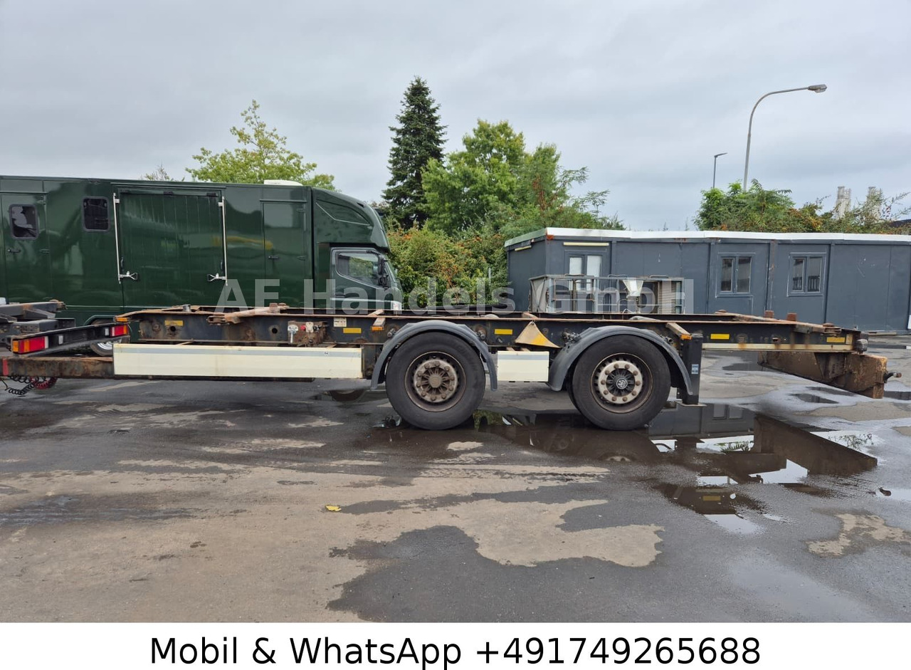 Krone ZZ Tandem BDF Tiefgekoppelt *Wabco/BWP/Luft - Транспортер на контејнер/ Приколка со променливо тело: слика 2 Krone ZZ Tandem BDF Tiefgekoppelt *Wabco/BWP/Luft - Транспортер на контејнер/ Приколка со променливо тело: слика 2