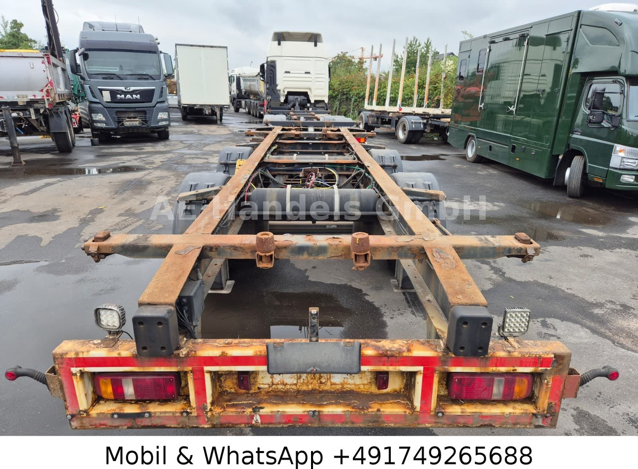 Krone ZZ Tandem BDF Tiefgekoppelt *Wabco/BWP/Luft - Транспортер на контејнер/ Приколка со променливо тело: слика 4 Krone ZZ Tandem BDF Tiefgekoppelt *Wabco/BWP/Luft - Транспортер на контејнер/ Приколка со променливо тело: слика 4