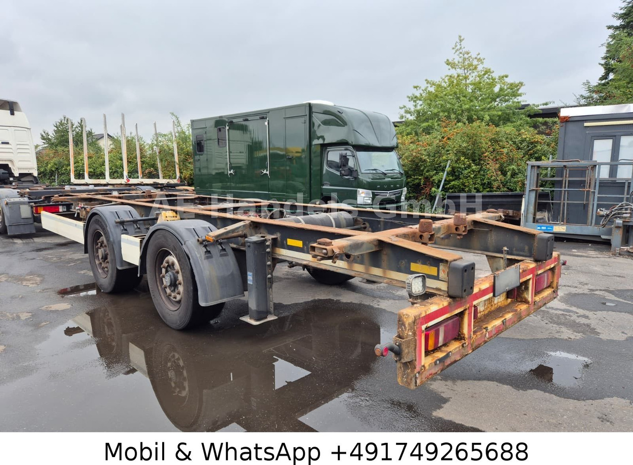 Krone ZZ Tandem BDF Tiefgekoppelt *Wabco/BWP/Luft - Транспортер на контејнер/ Приколка со променливо тело: слика 3 Krone ZZ Tandem BDF Tiefgekoppelt *Wabco/BWP/Luft - Транспортер на контејнер/ Приколка со променливо тело: слика 3