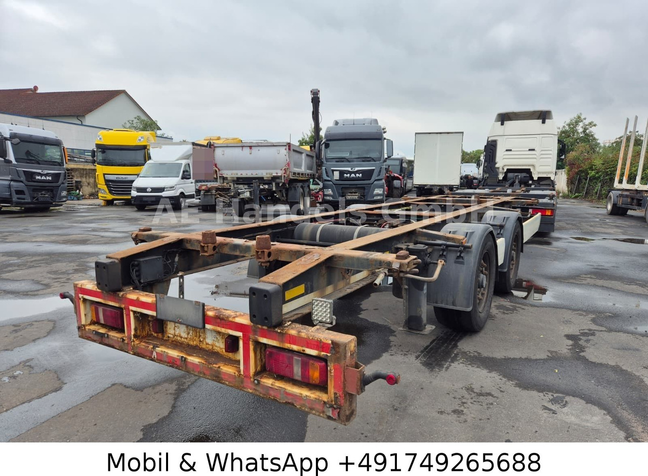 Krone ZZ Tandem BDF Tiefgekoppelt *Wabco/BWP/Luft - Транспортер на контејнер/ Приколка со променливо тело: слика 5 Krone ZZ Tandem BDF Tiefgekoppelt *Wabco/BWP/Luft - Транспортер на контејнер/ Приколка со променливо тело: слика 5