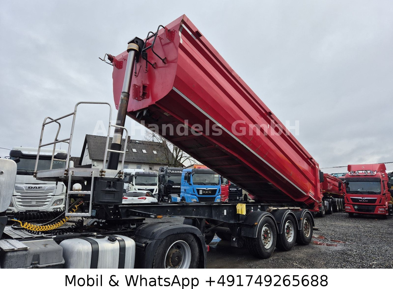 Langendorf NW-3 Stahl *26m³/1.Liftachse/Podest/Rollplane - Кипер полуприколка: слика 1 Langendorf NW-3 Stahl *26m³/1.Liftachse/Podest/Rollplane - Кипер полуприколка: слика 1