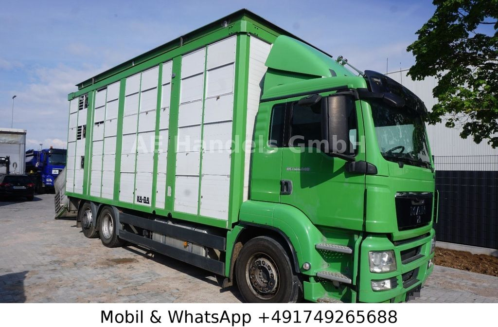 Камион за коњи MAN TGS 26.440 LL KABA * EEV/3-Stock/Lüfter/VollAlu: слика 1